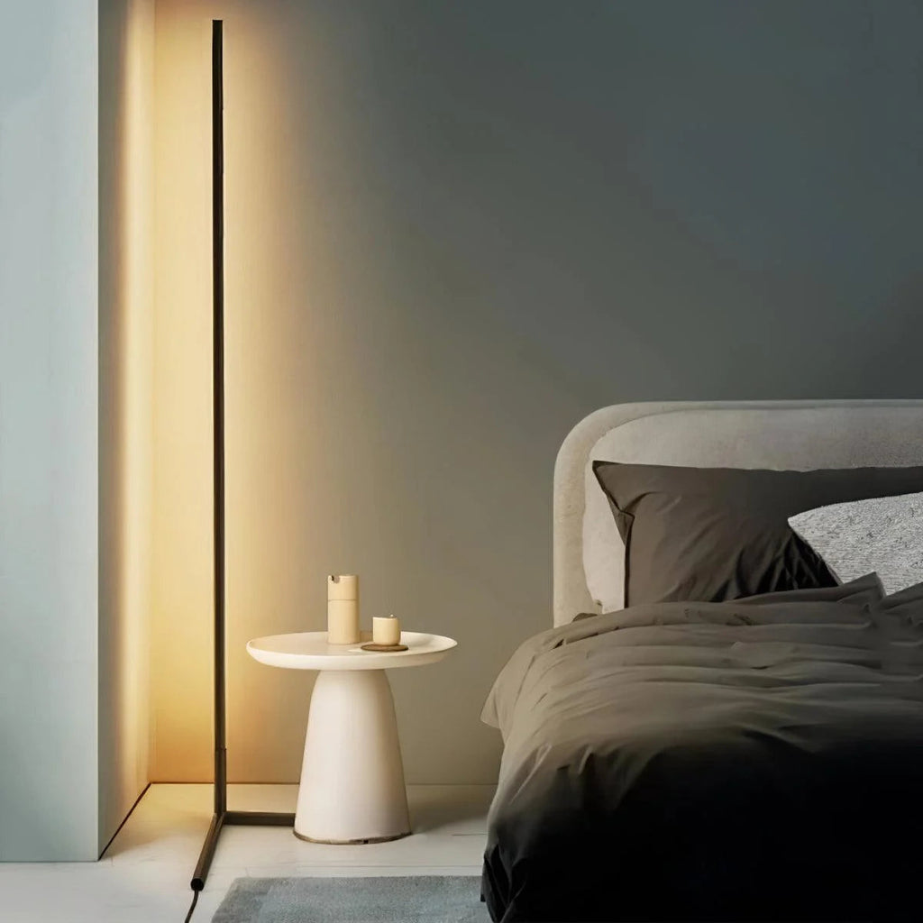 Modern Smart LED Corner Floor Lamp For Bedroom And Living Room