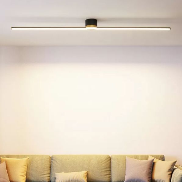 AeroLight Modern Slim Linear LED Ceiling Light For Bedroom 4000K