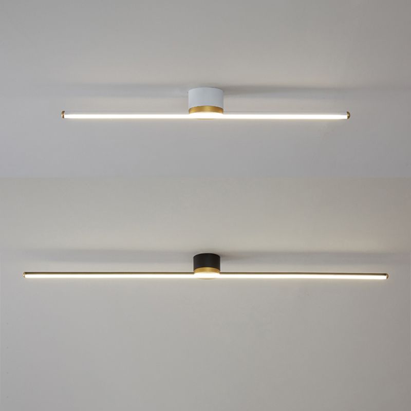 AeroLight Modern Slim Linear LED Ceiling Light For Bedroom 4000K