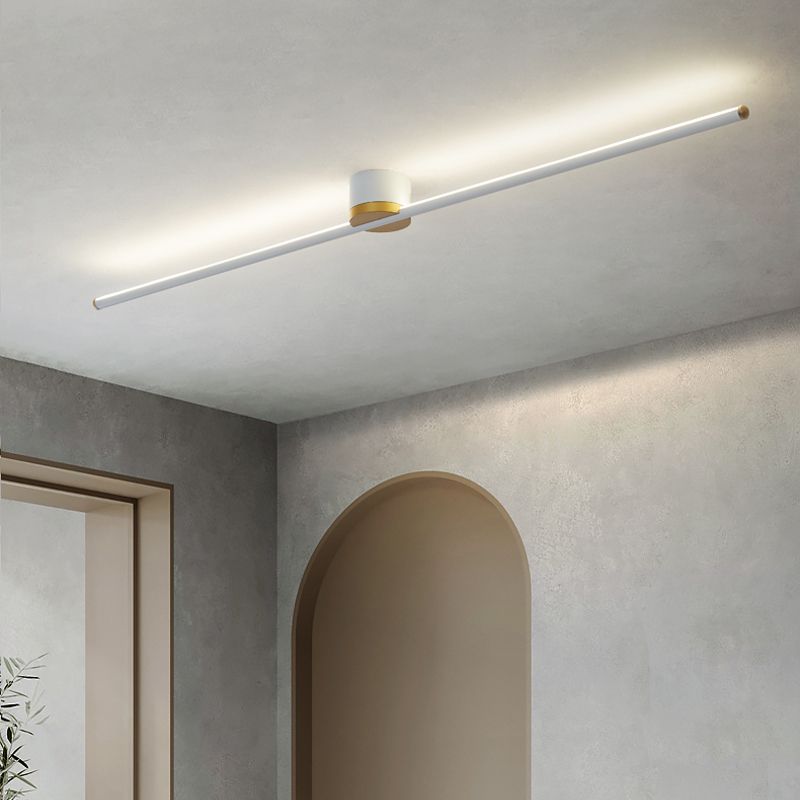 AeroLight Modern Slim Linear LED Ceiling Light For Bedroom 4000K