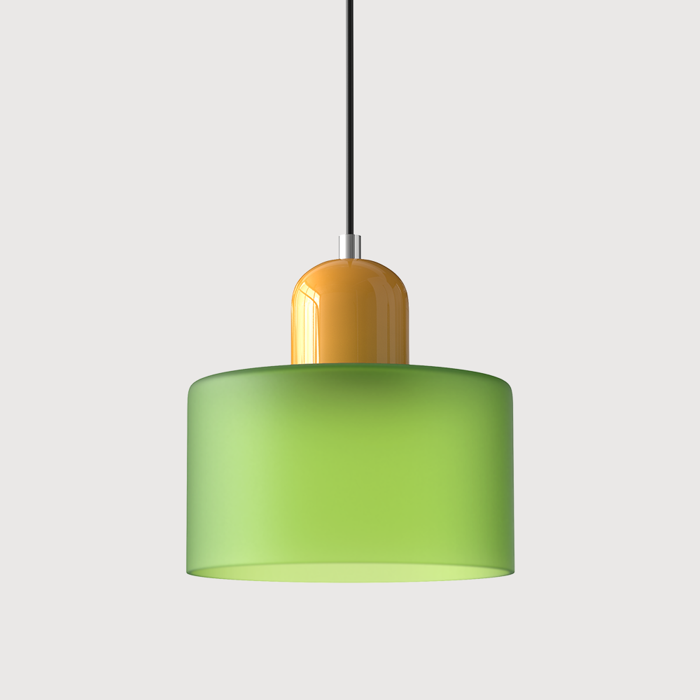 Modern Coloured Bauhaus Pendant Light For Dining Kitchen Island Decor