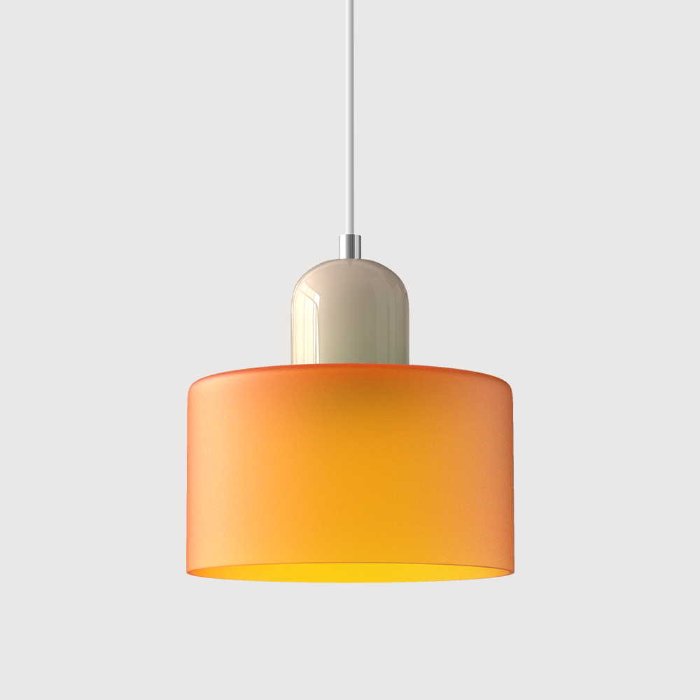 Modern Coloured Bauhaus Pendant Light For Dining Kitchen Island Decor