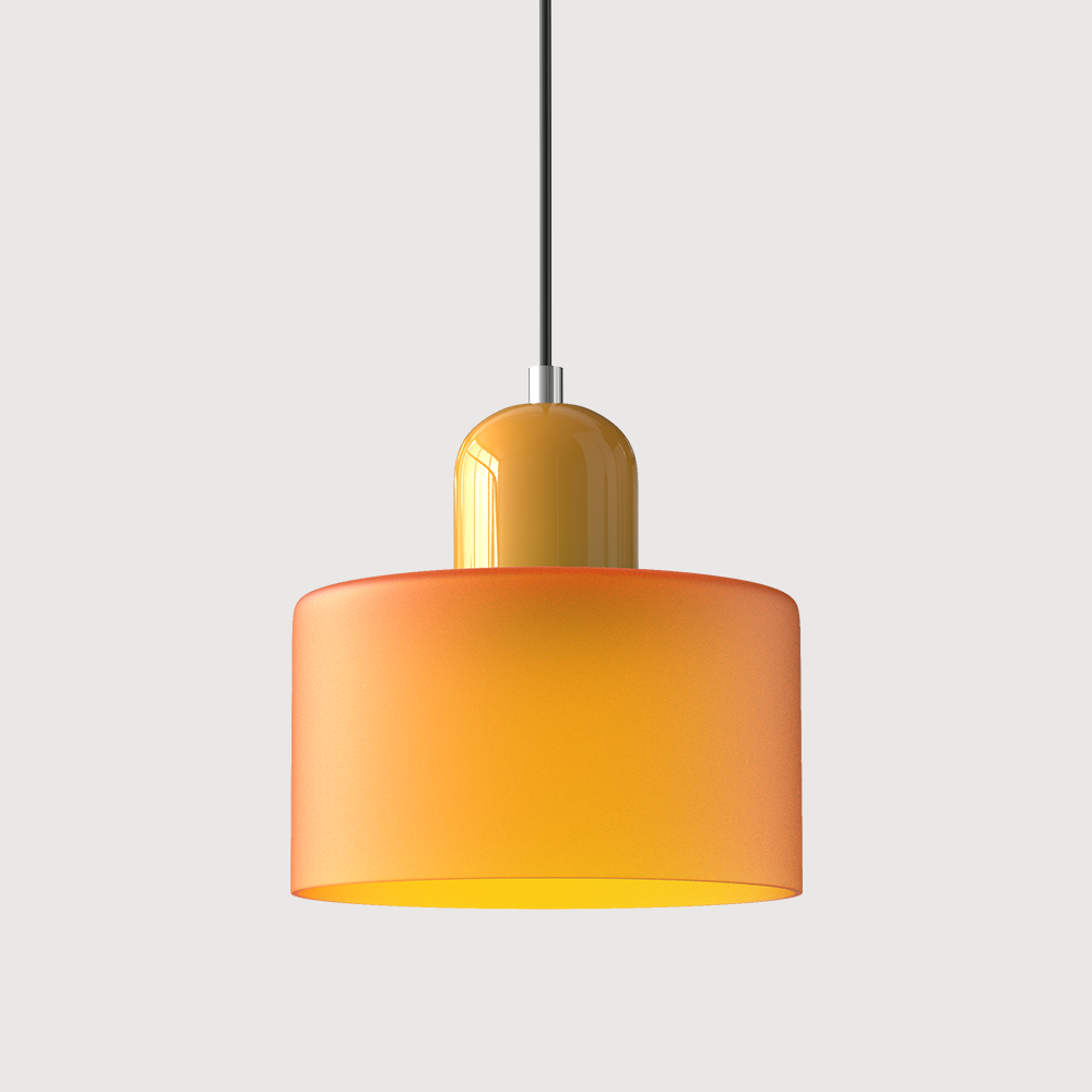 Modern Coloured Bauhaus Pendant Light For Dining Kitchen Island Decor