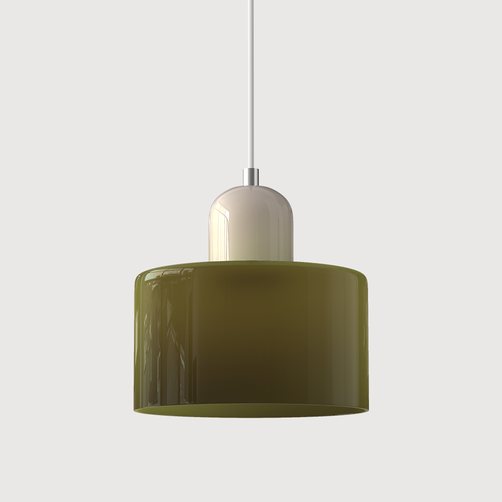 Modern Coloured Bauhaus Pendant Light For Dining Kitchen Island Decor