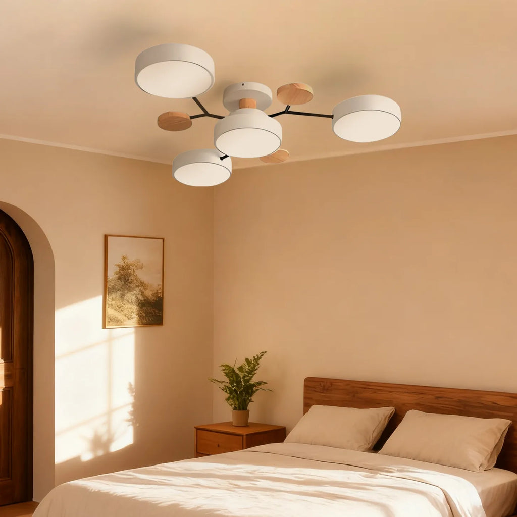 Circular Acrylic LED Ceiling Light Nordic Modern Minimalist Design For Interior