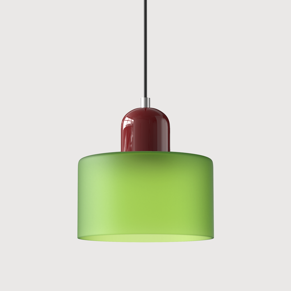 Modern Coloured Bauhaus Pendant Light For Dining Kitchen Island Decor