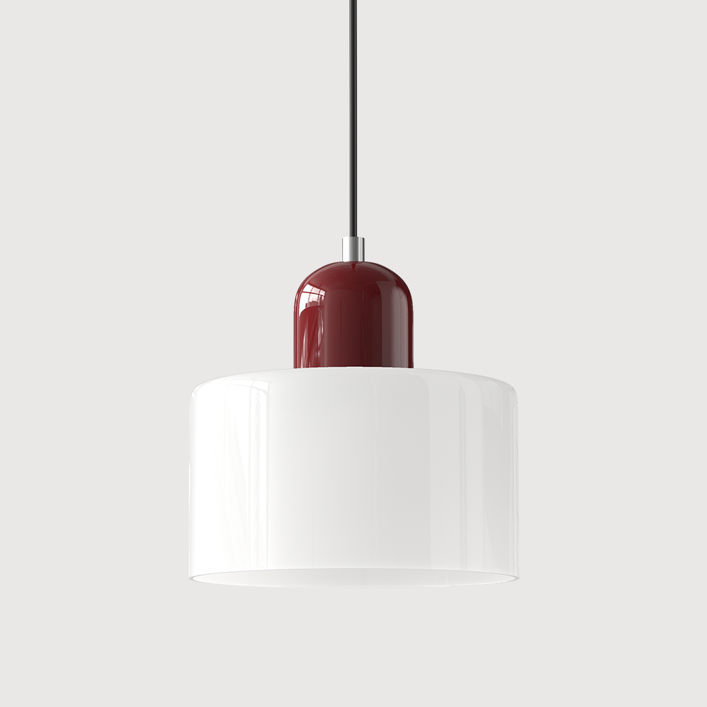 Modern Coloured Bauhaus Pendant Light For Dining Kitchen Island Decor
