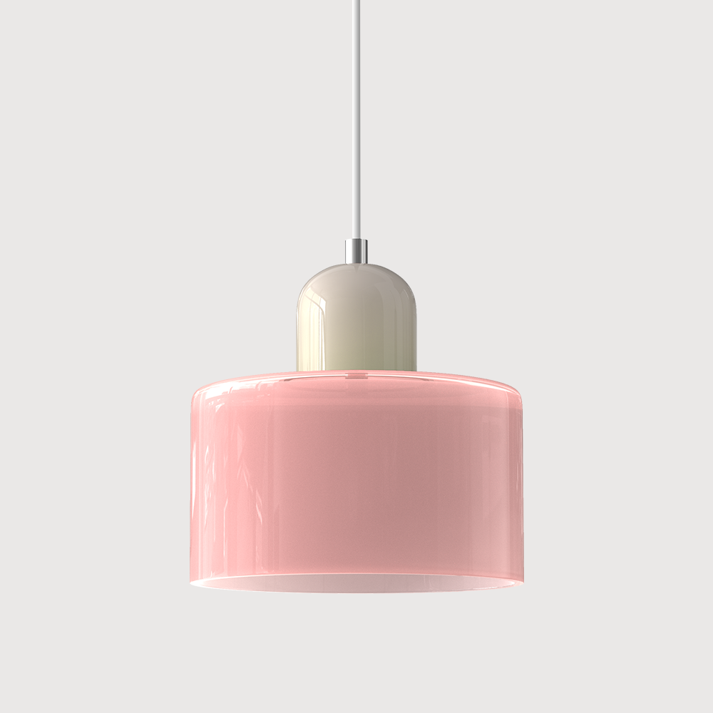 Modern Coloured Bauhaus Pendant Light For Dining Kitchen Island Decor