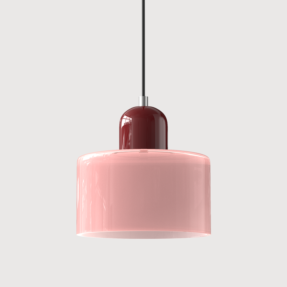 Modern Coloured Bauhaus Pendant Light For Dining Kitchen Island Decor
