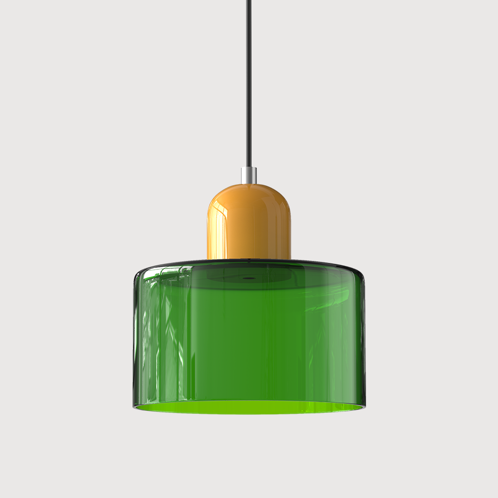 Modern Coloured Bauhaus Pendant Light For Dining Kitchen Island Decor