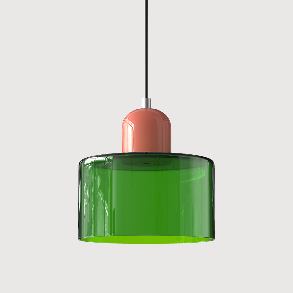 Modern Coloured Bauhaus Pendant Light For Dining Kitchen Island Decor