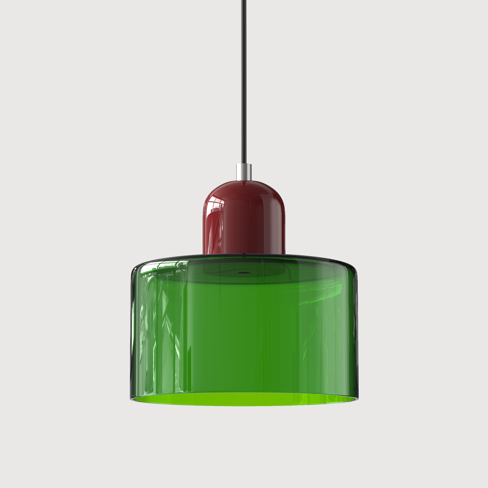 Modern Coloured Bauhaus Pendant Light For Dining Kitchen Island Decor