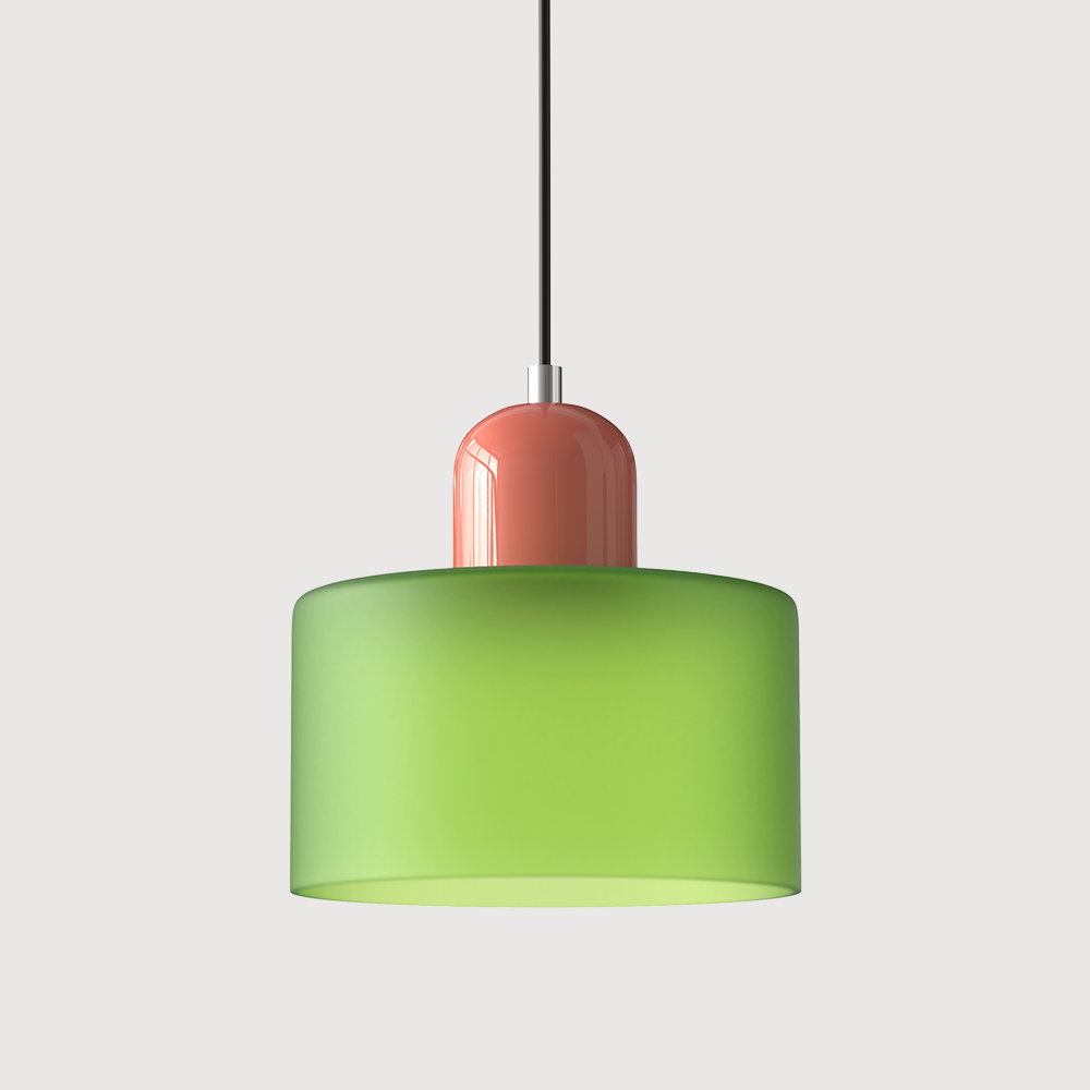 Modern Coloured Bauhaus Pendant Light For Dining Kitchen Island Decor