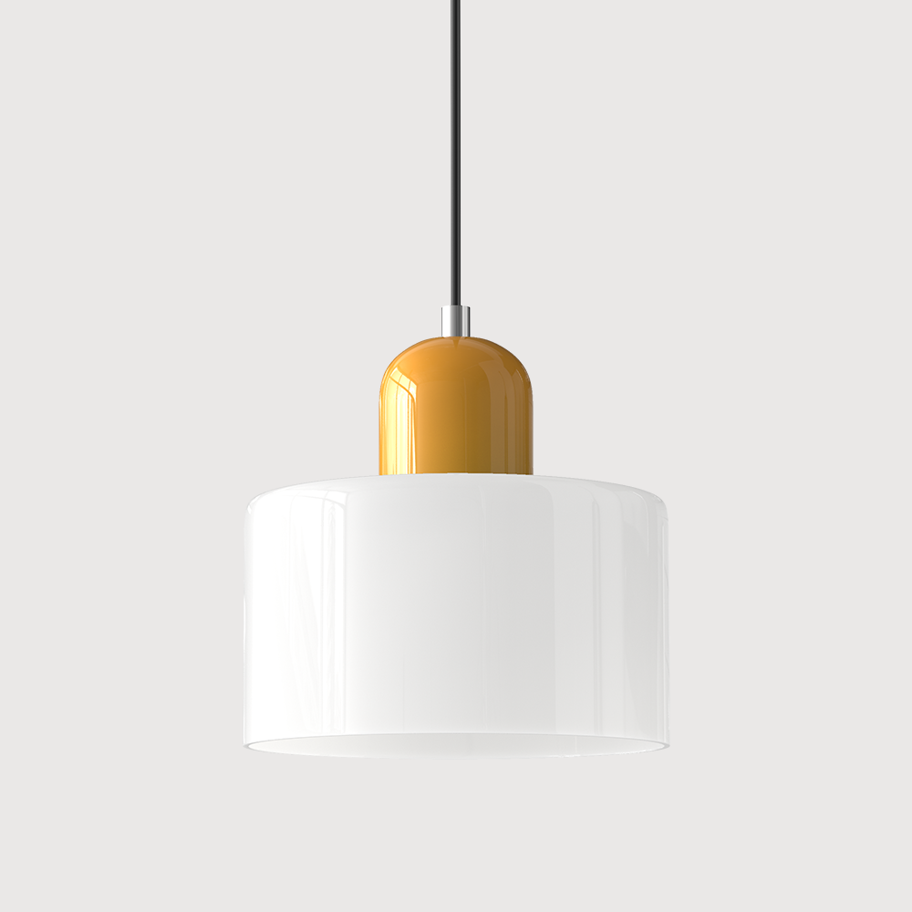 Modern Coloured Bauhaus Pendant Light For Dining Kitchen Island Decor