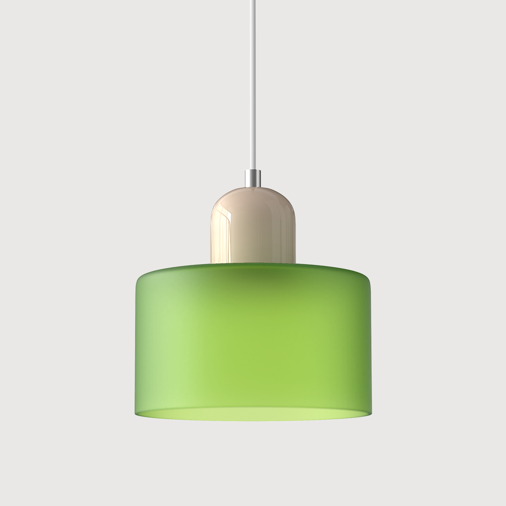 Modern Coloured Bauhaus Pendant Light For Dining Kitchen Island Decor
