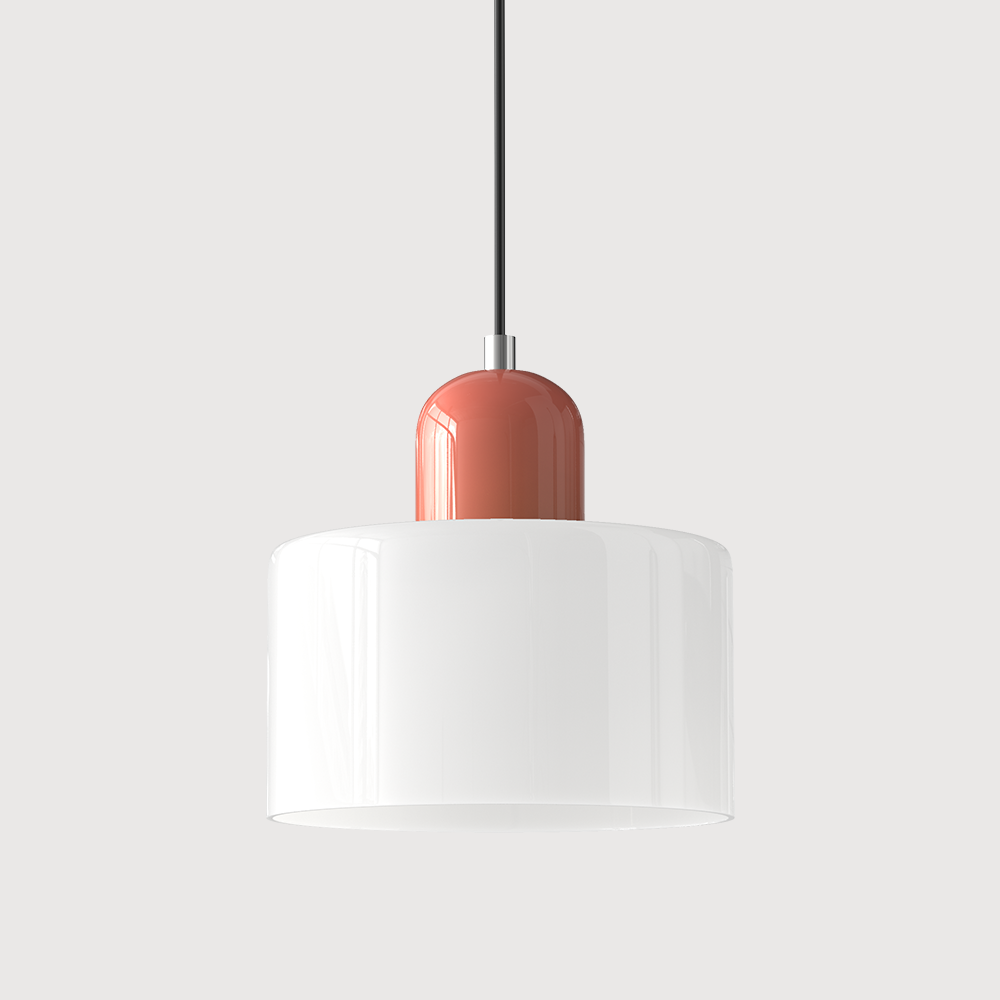 Modern Coloured Bauhaus Pendant Light For Dining Kitchen Island Decor