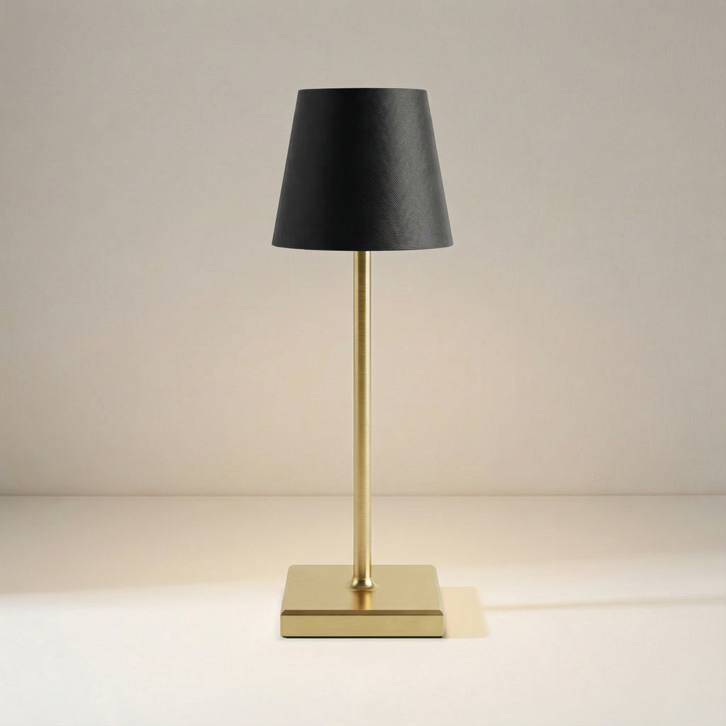 Portable Modern Aluminum Rechargeable Touch Dimmable LED Table Lamp