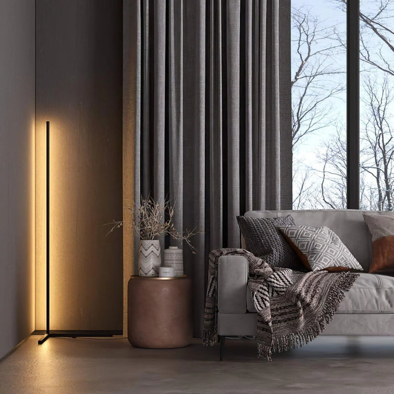 Modern Smart LED Corner Floor Lamp For Bedroom And Living Room