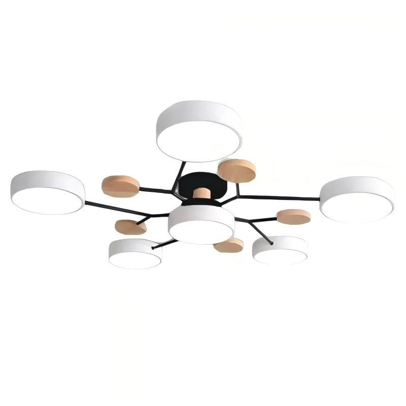Circular Acrylic LED Ceiling Light Nordic Modern Minimalist Design For Interior