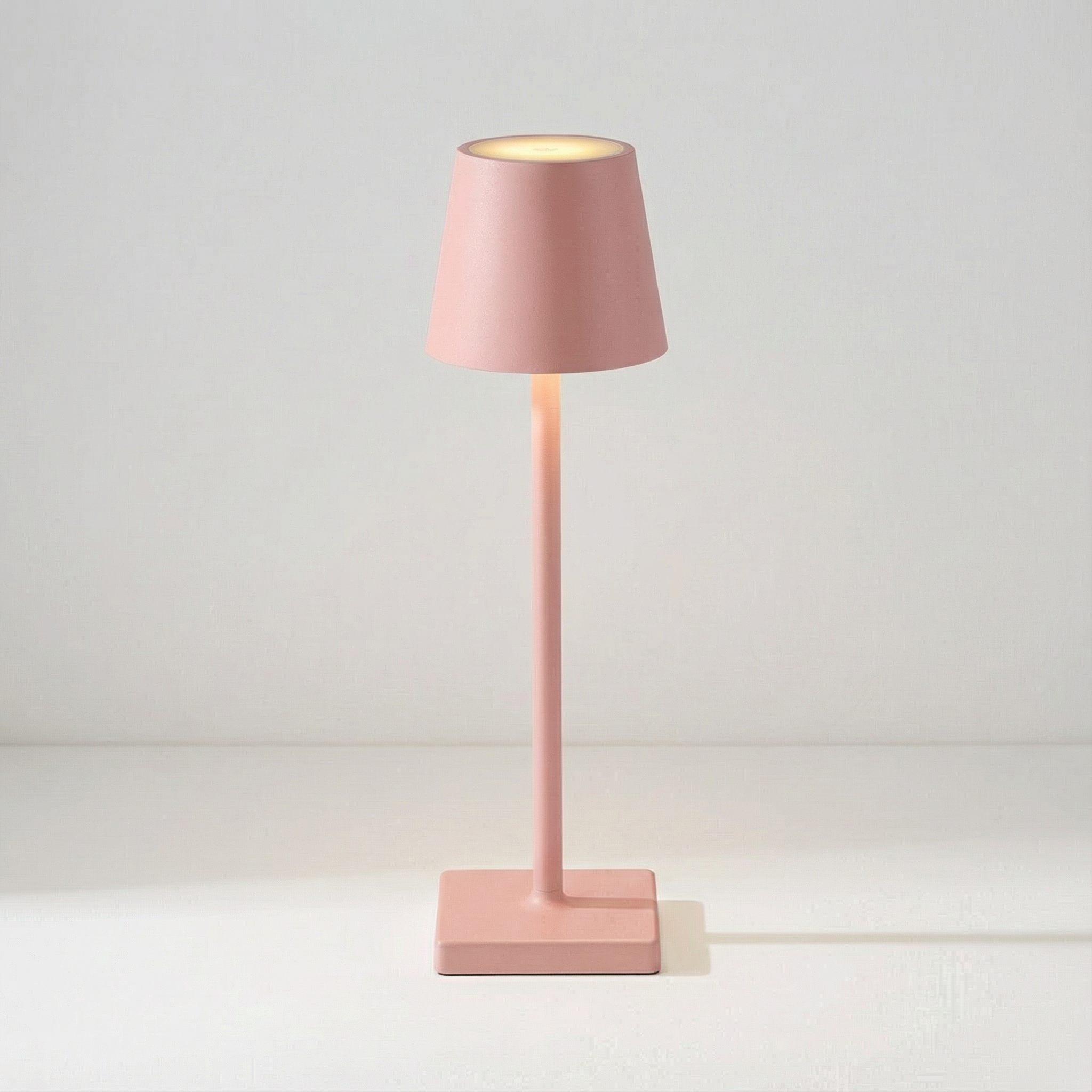 Portable Modern Aluminum Rechargeable Touch Dimmable LED Table Lamp
