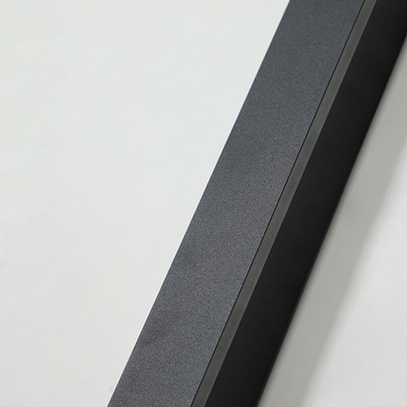 Architectural Black Vertical LED Wall Light For Indoor And Outdoor