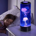 Jellyfish Led Mood Lamp With Flowing Wave Ambient Night Light