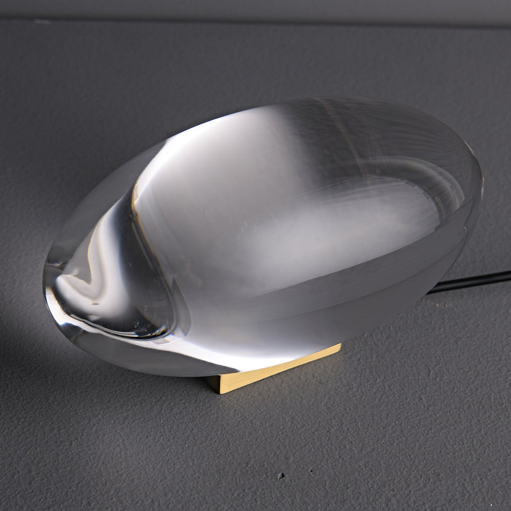 Crystal Glow Mood Table Lamp With Eye Projection Ambient Lighting