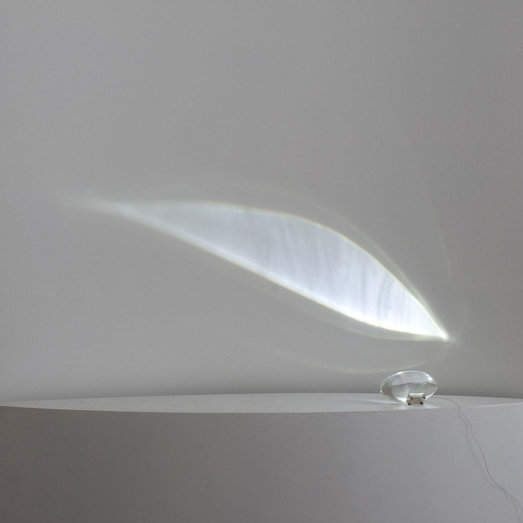 Crystal Glow Mood Table Lamp With Eye Projection Ambient Lighting
