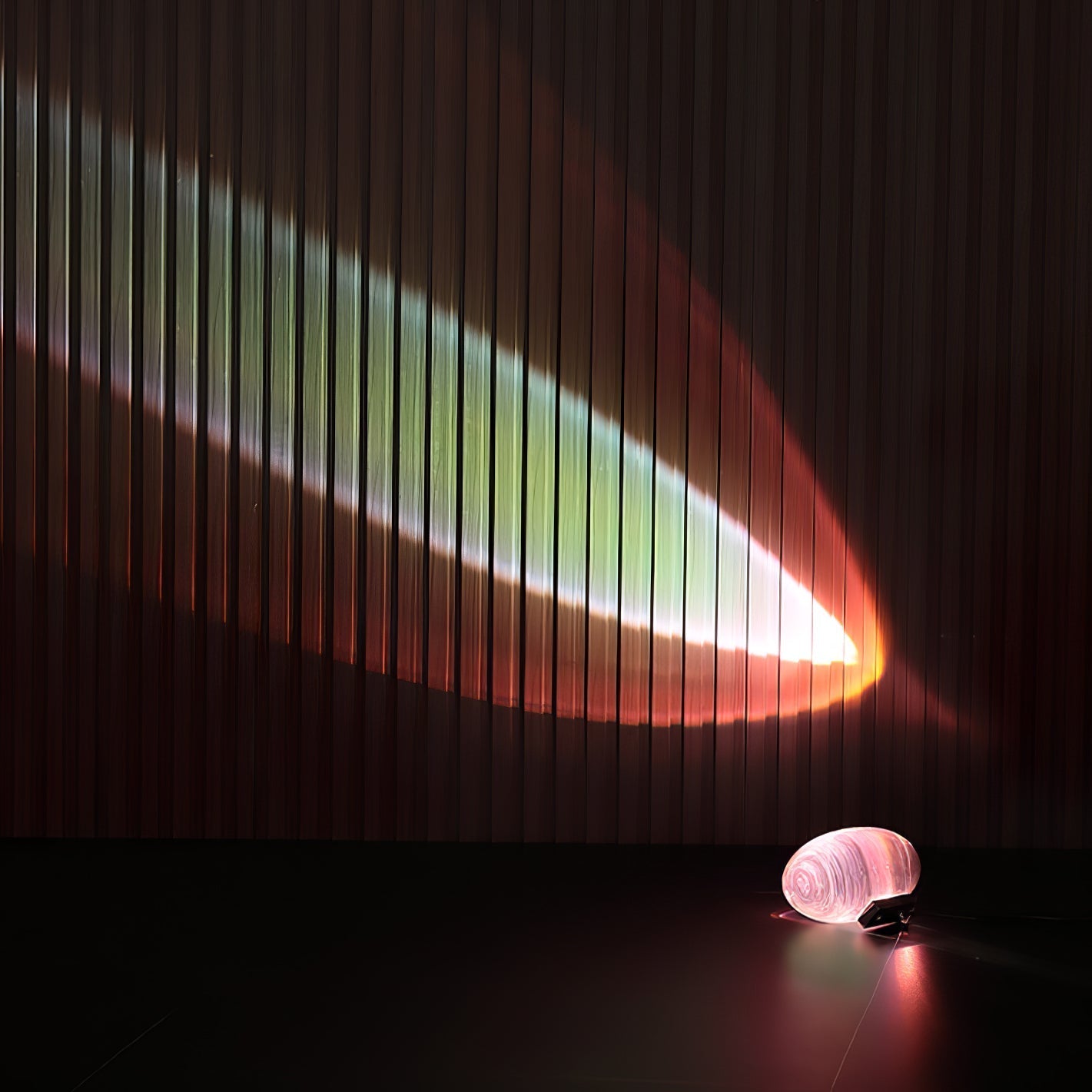 Crystal Glow Mood Table Lamp With Eye Projection Ambient Lighting