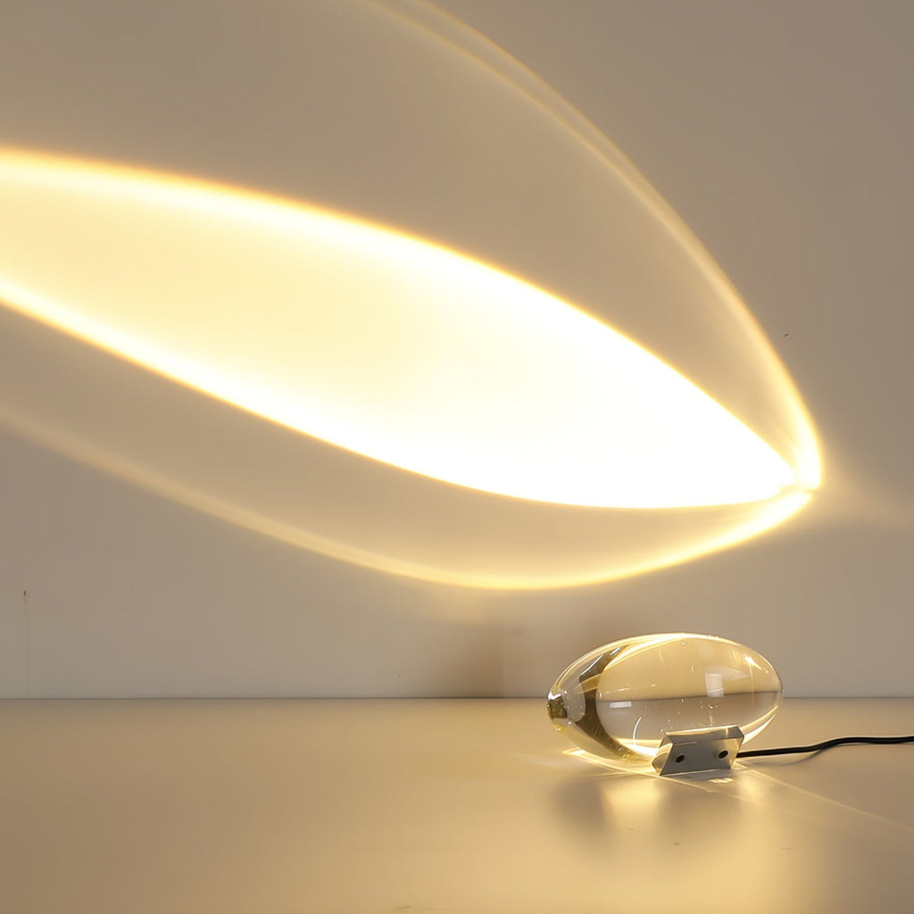 Crystal Glow Mood Table Lamp With Eye Projection Ambient Lighting