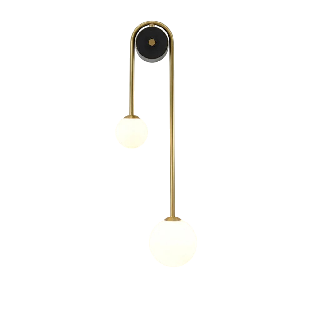 Modern Living Arc Wall Light Featuring Elegant Curved Silhouette