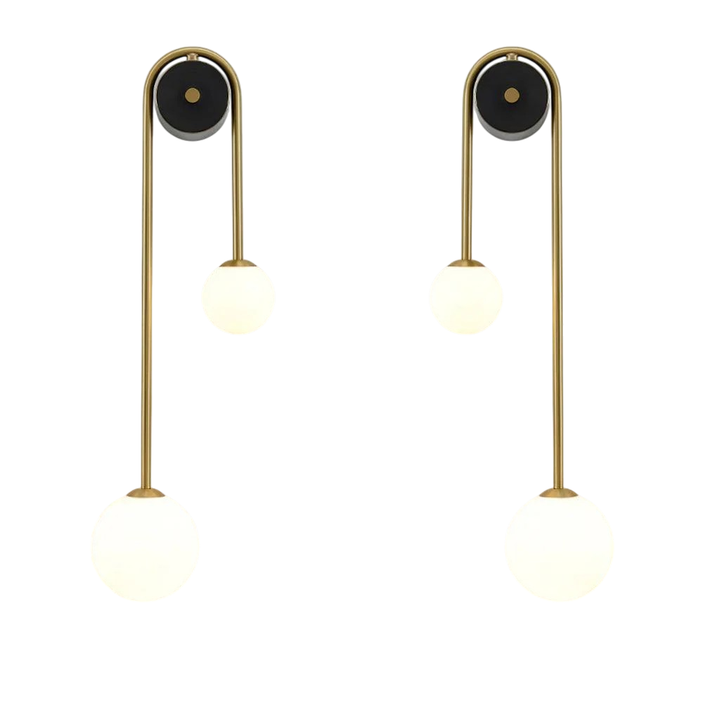 Modern Living Arc Wall Light Featuring Elegant Curved Silhouette