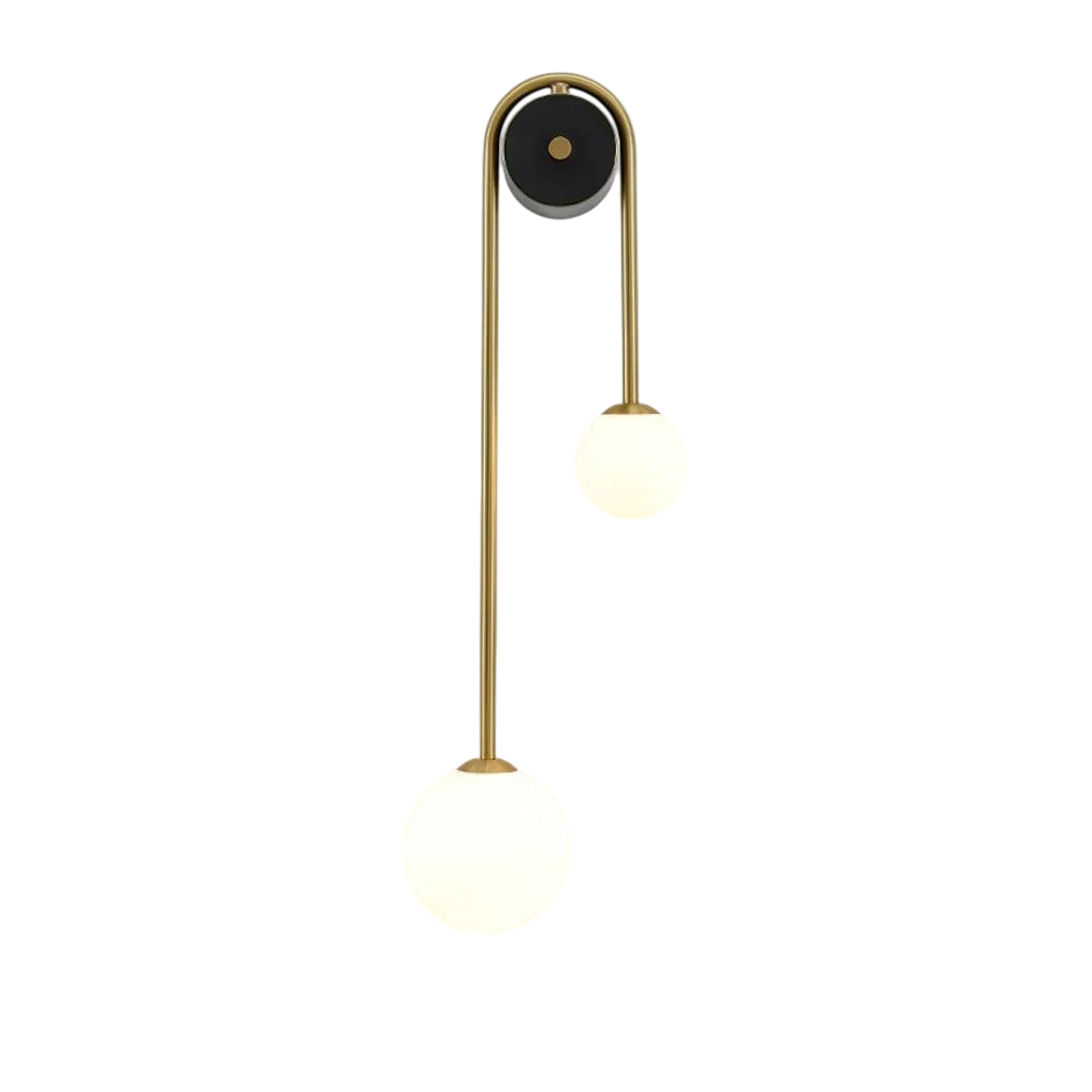 Modern Living Arc Wall Light Featuring Elegant Curved Silhouette