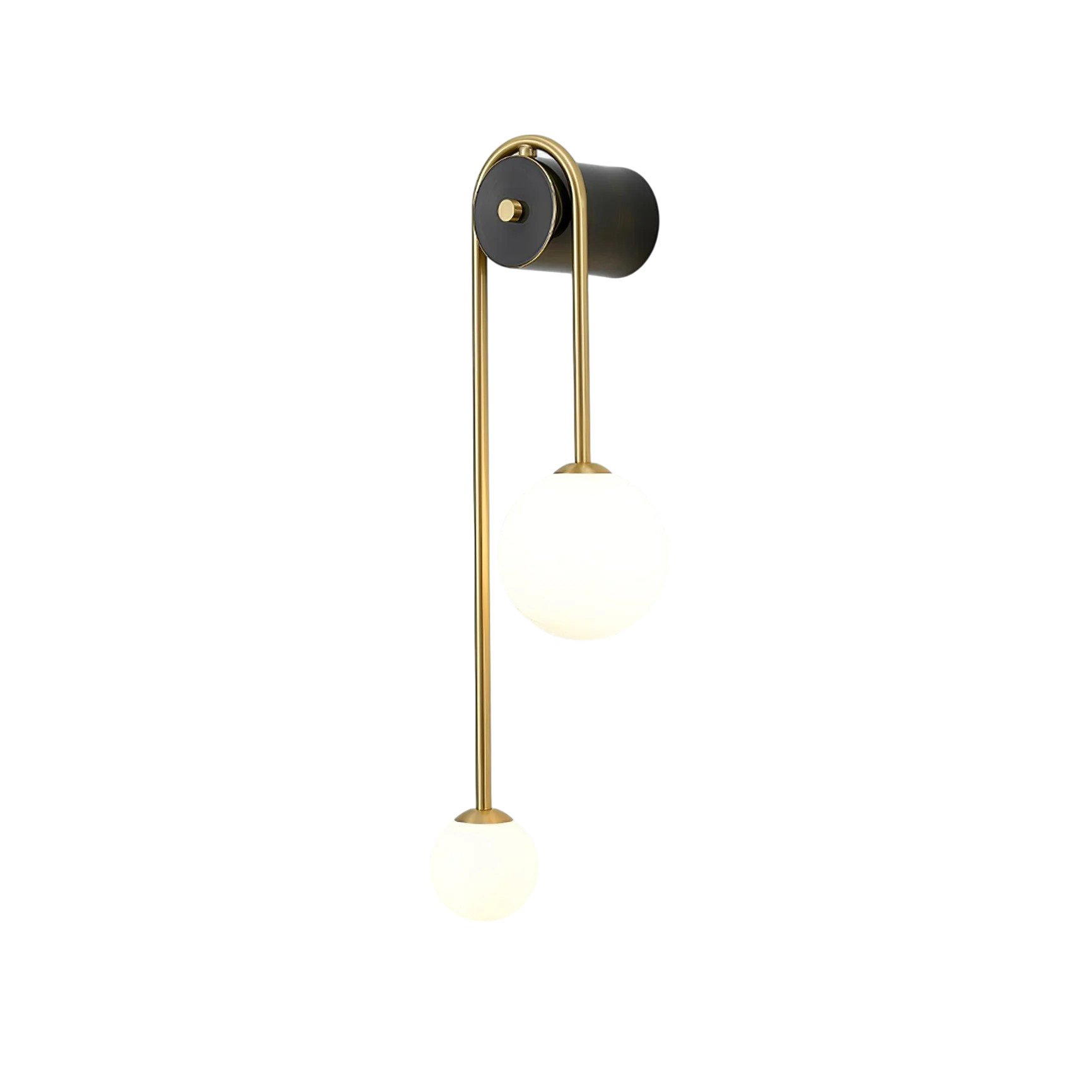 Modern Living Arc Wall Light Featuring Elegant Curved Silhouette
