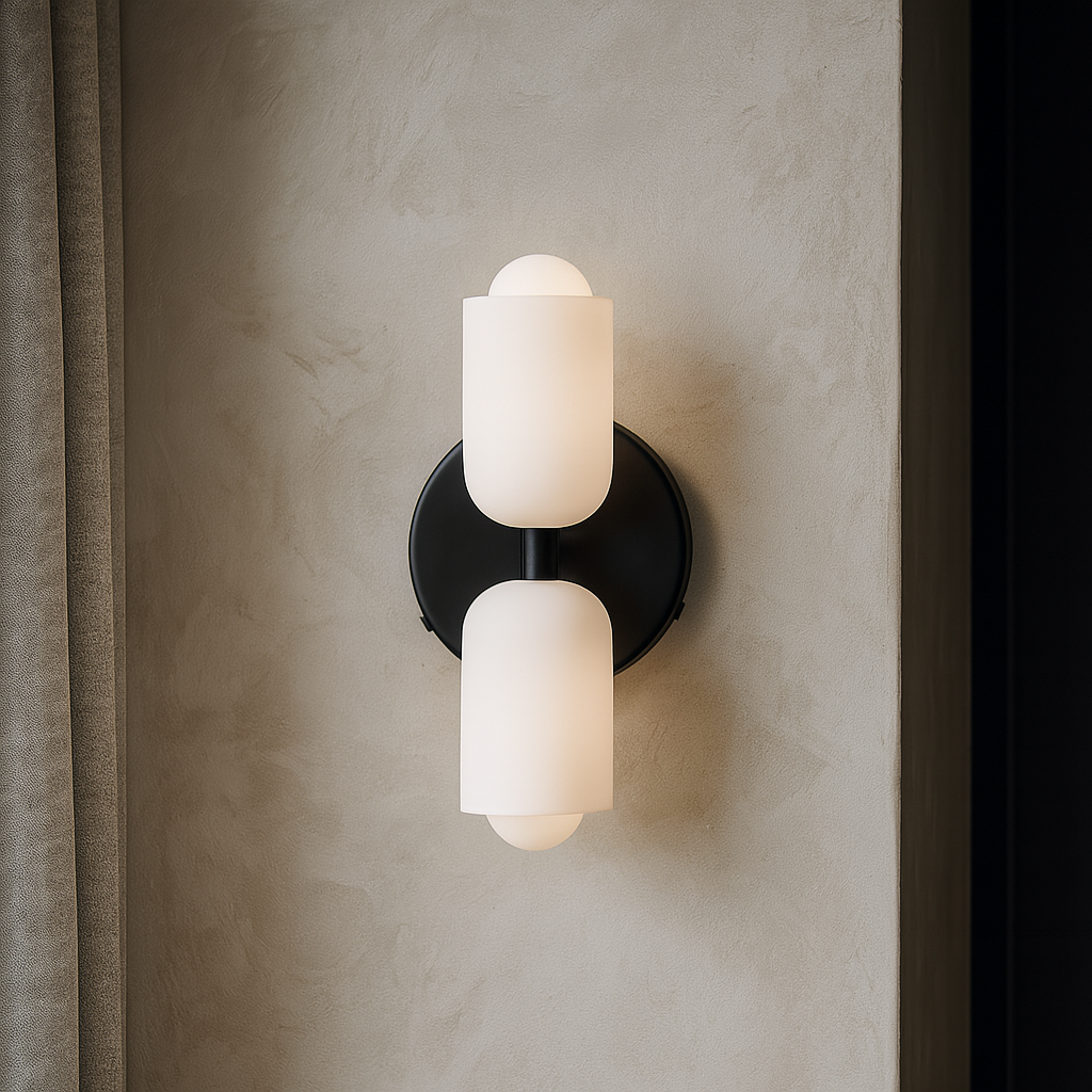 Minimalist Up And Down Wall Light Matte Modern Indoor Fixture