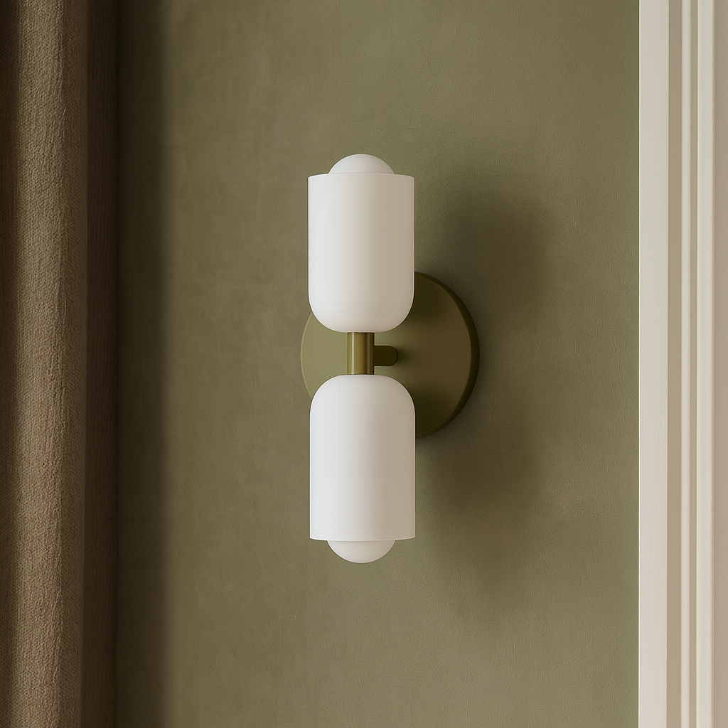 Minimalist Up And Down Wall Light Matte Modern Indoor Fixture