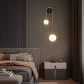Modern Living Arc Wall Light Featuring Elegant Curved Silhouette