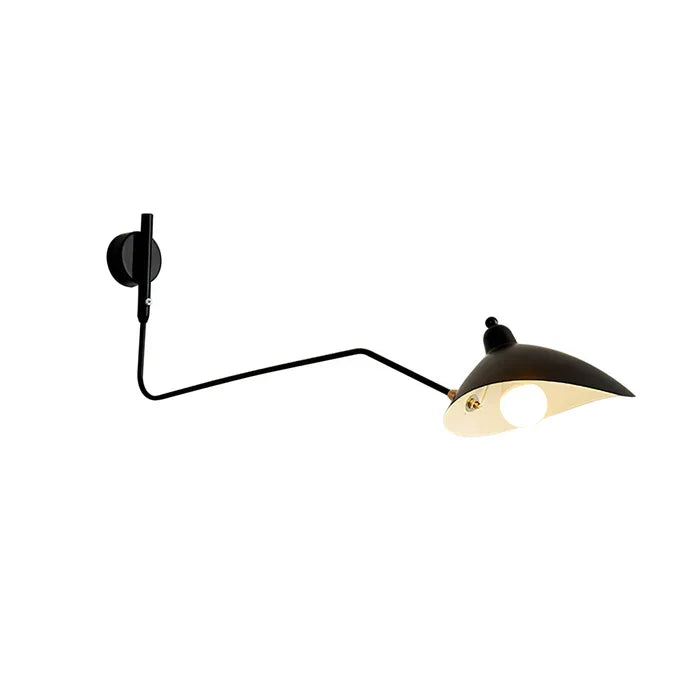 Modern Dual Adjustable Arm Wall Lamp For Reading And Accent Light