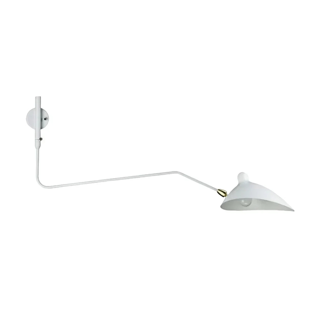 Modern Dual Adjustable Arm Wall Lamp For Reading And Accent Light
