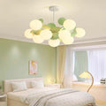 Modern Opal Glass Sphere Cluster Ceiling Light Fixture