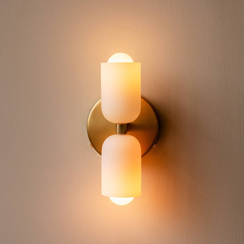 Minimalist Up And Down Wall Light Matte Modern Indoor Fixture