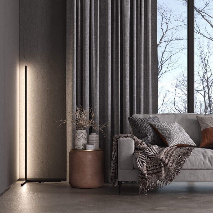 Modern Smart LED Corner Floor Lamp For Bedroom And Living Room