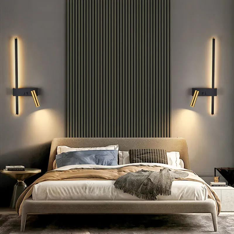 Adjustable Swivel LED Wall Light For Modern Bedroom And Hallway