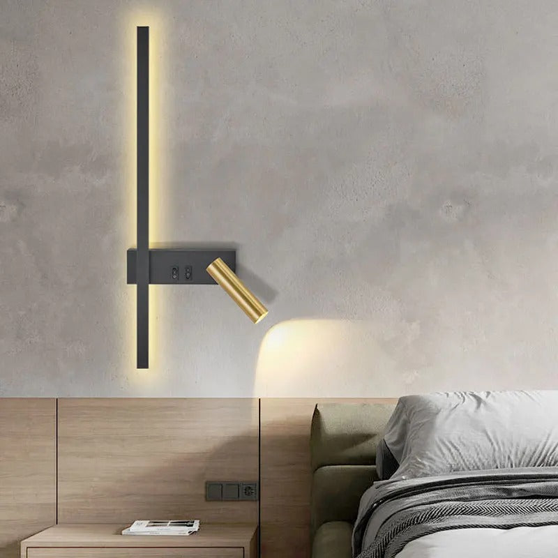 Adjustable Swivel LED Wall Light For Modern Bedroom And Hallway