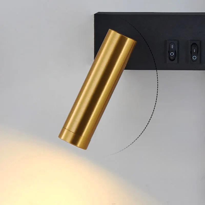Adjustable Swivel LED Wall Light For Modern Bedroom And Hallway
