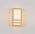 Japandi Wooden Wall Light Indoor LED Minimalist Sconce Natural Wood