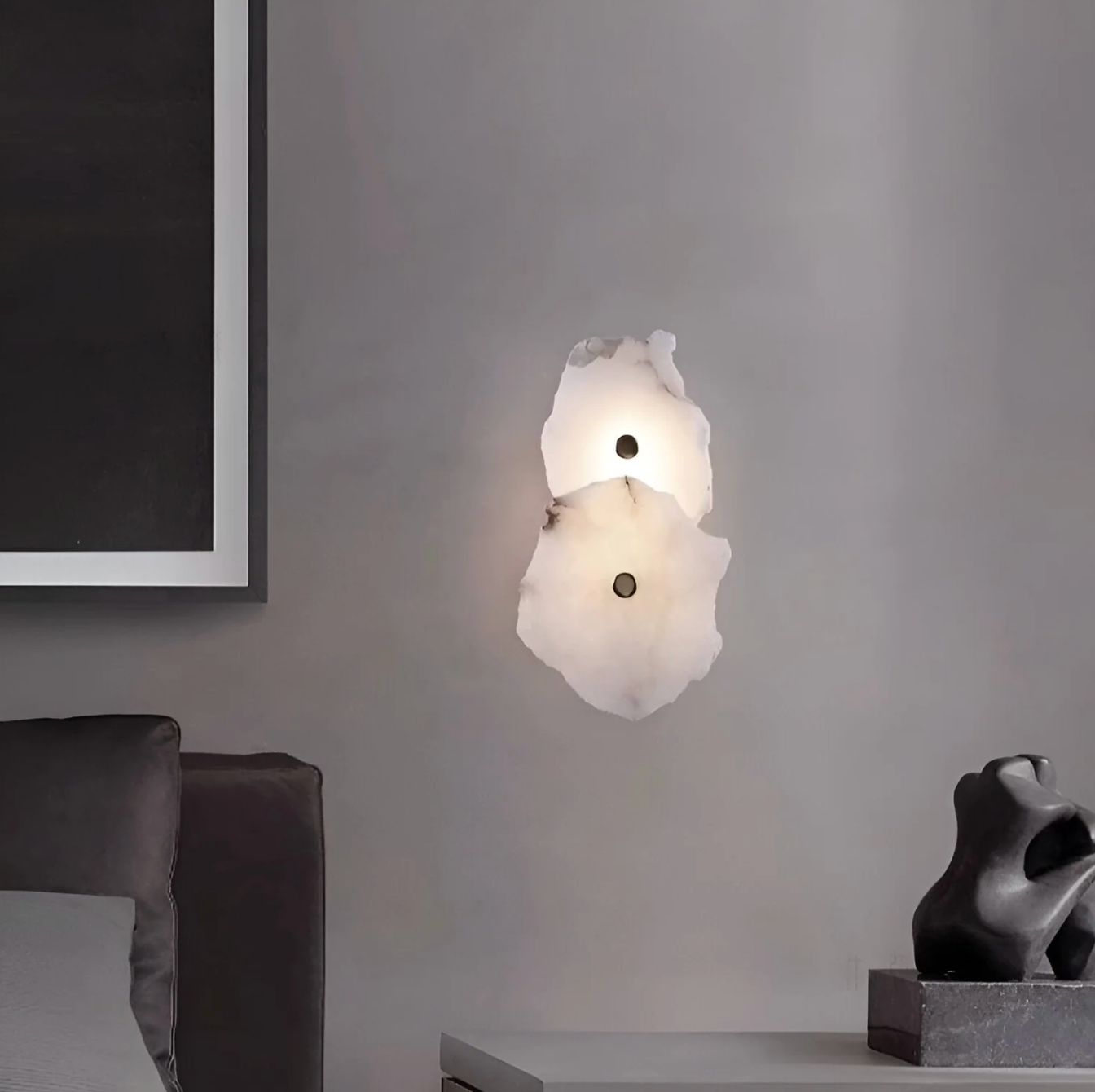 Organic Shape LED Wall Sconce Modern Decorative Sculptural Lighting