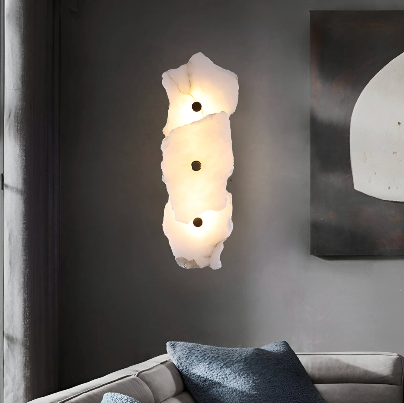Organic Shape LED Wall Sconce Modern Decorative Sculptural Lighting
