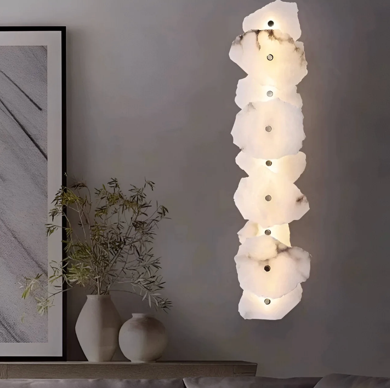 Organic Shape LED Wall Sconce Modern Decorative Sculptural Lighting