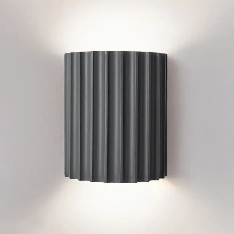 Contemporary French Macaron Wall Light With Pastel Shade For Home